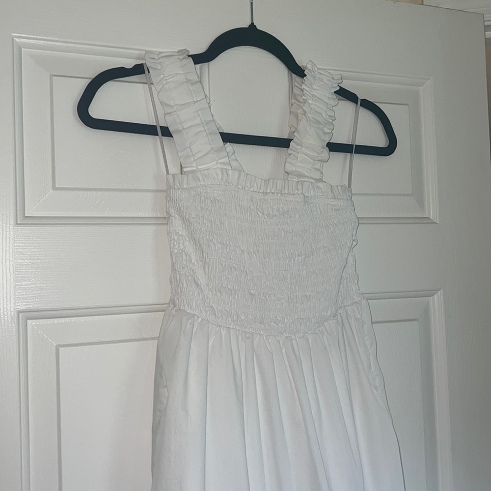 Abercrombie White Maxi Dress